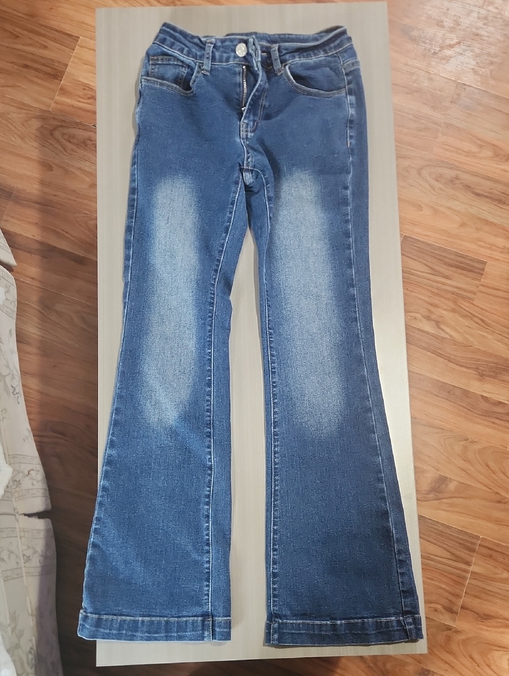 NV Felix Women’s Blue Flare Jeans-short